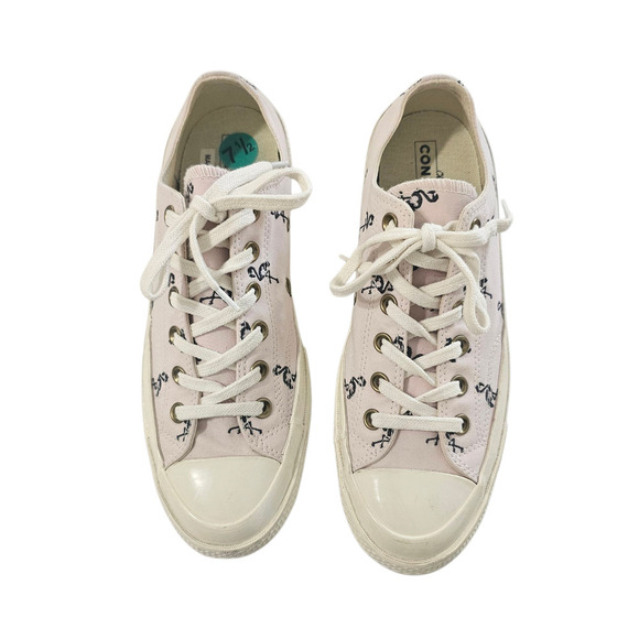 Converse Other - CONVERSE Chuck Taylor 70's Flamingo OX Sneaker Pink White Size W9.5/M7.5